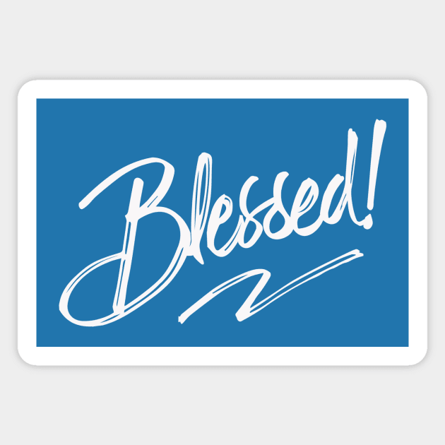 blessed Sticker by martian